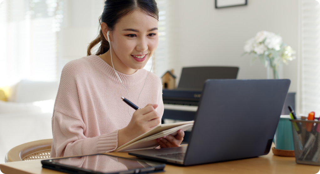 完全オンライン完結型の通信講座